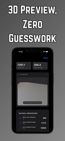 Construction Calculator ConPro screenshot