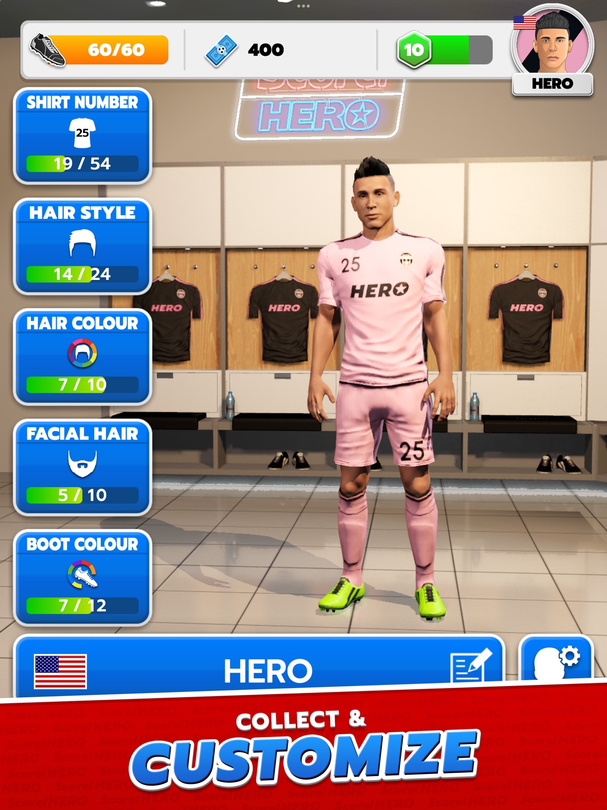 Score! Hero ipad screenshot 1