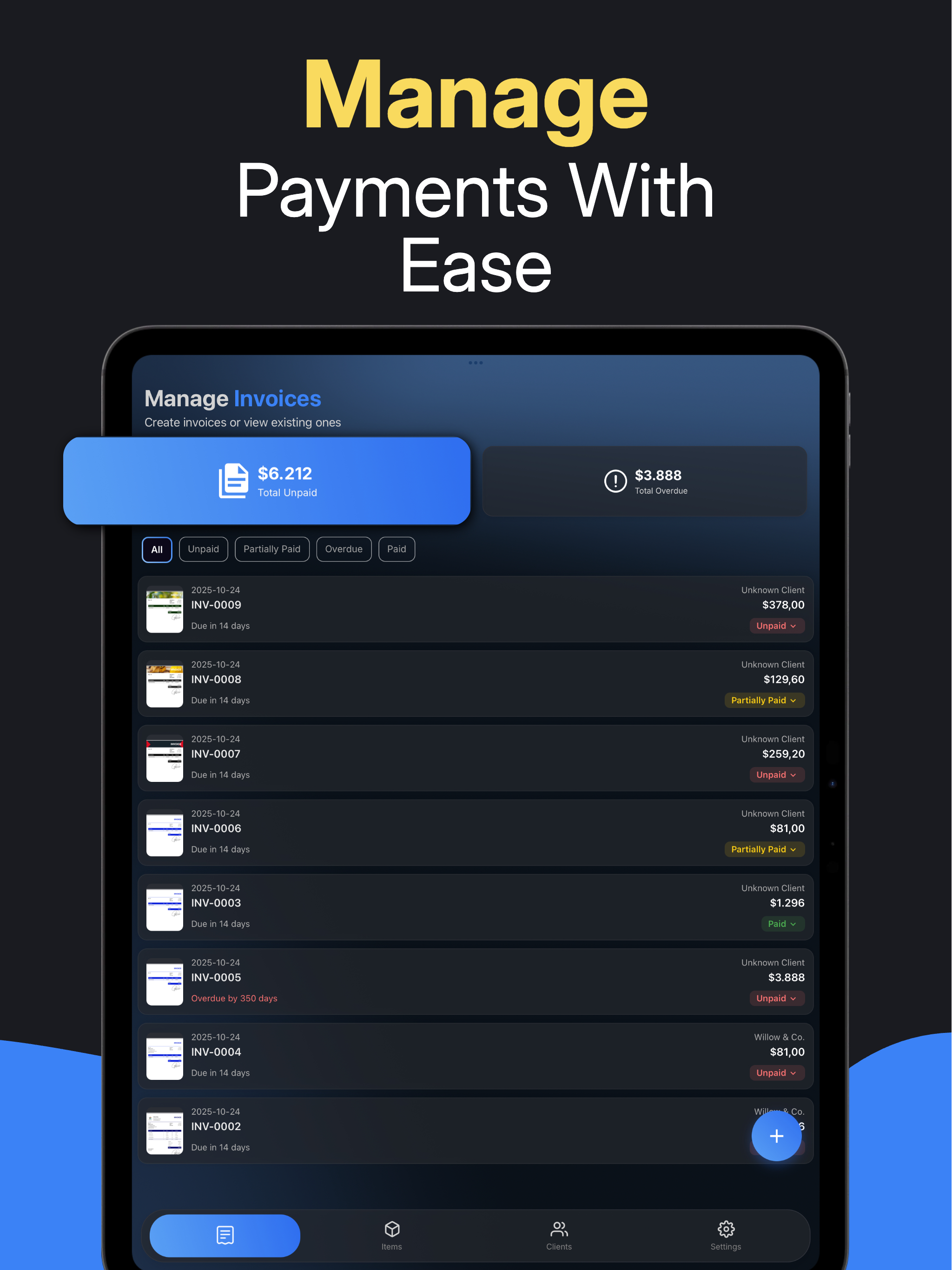 Invoice Maker – Create & Send