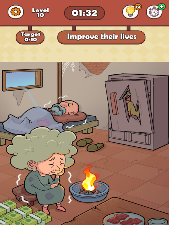 Help Them - Tricky Puzzle iPad screenshot 4 - Games app