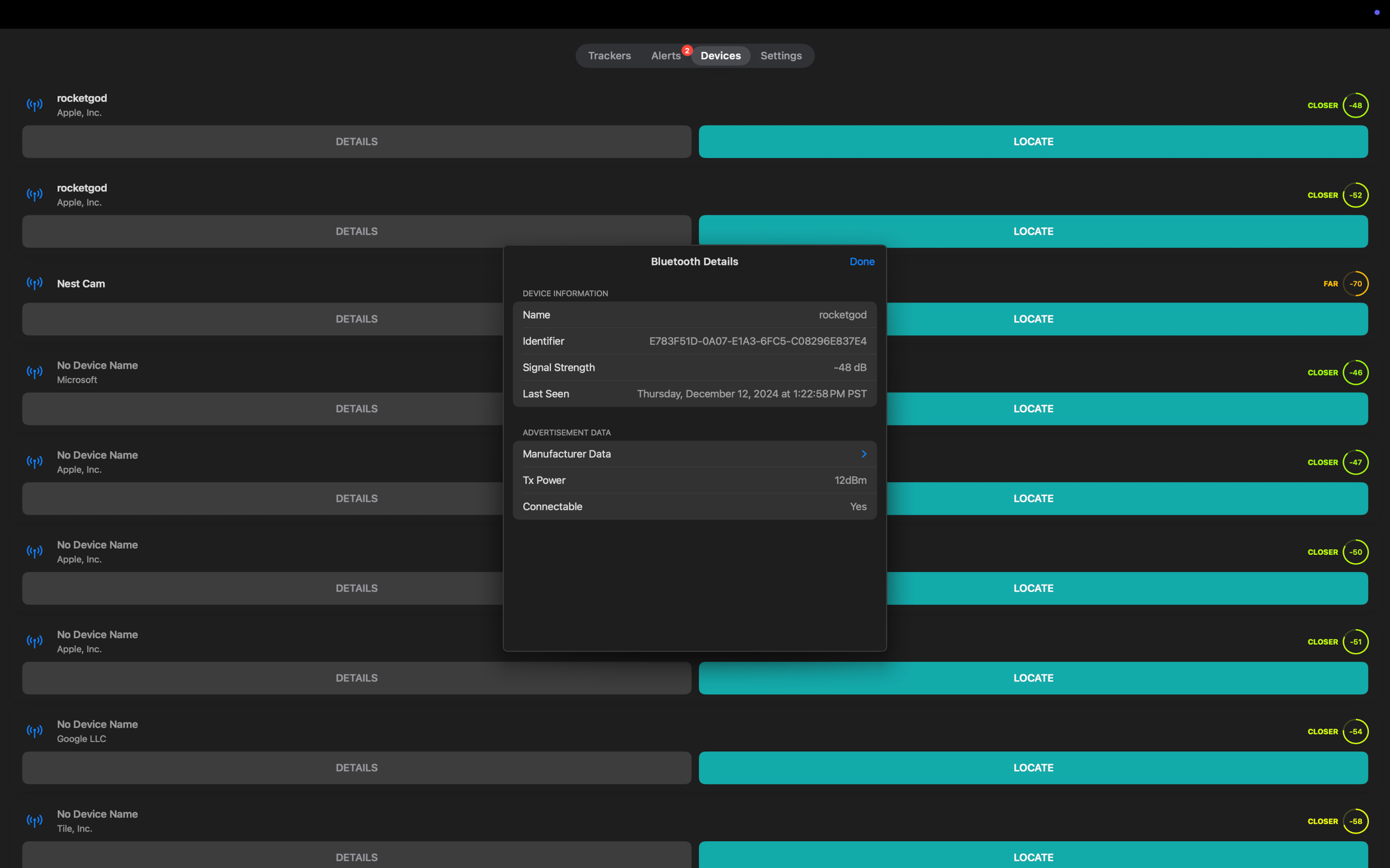 Tracker Detector screenshot 22