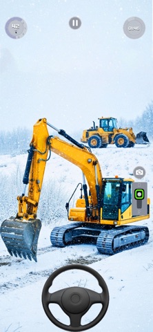 Snow Plow Truck: Digger Sim 3D iPhone screenshot