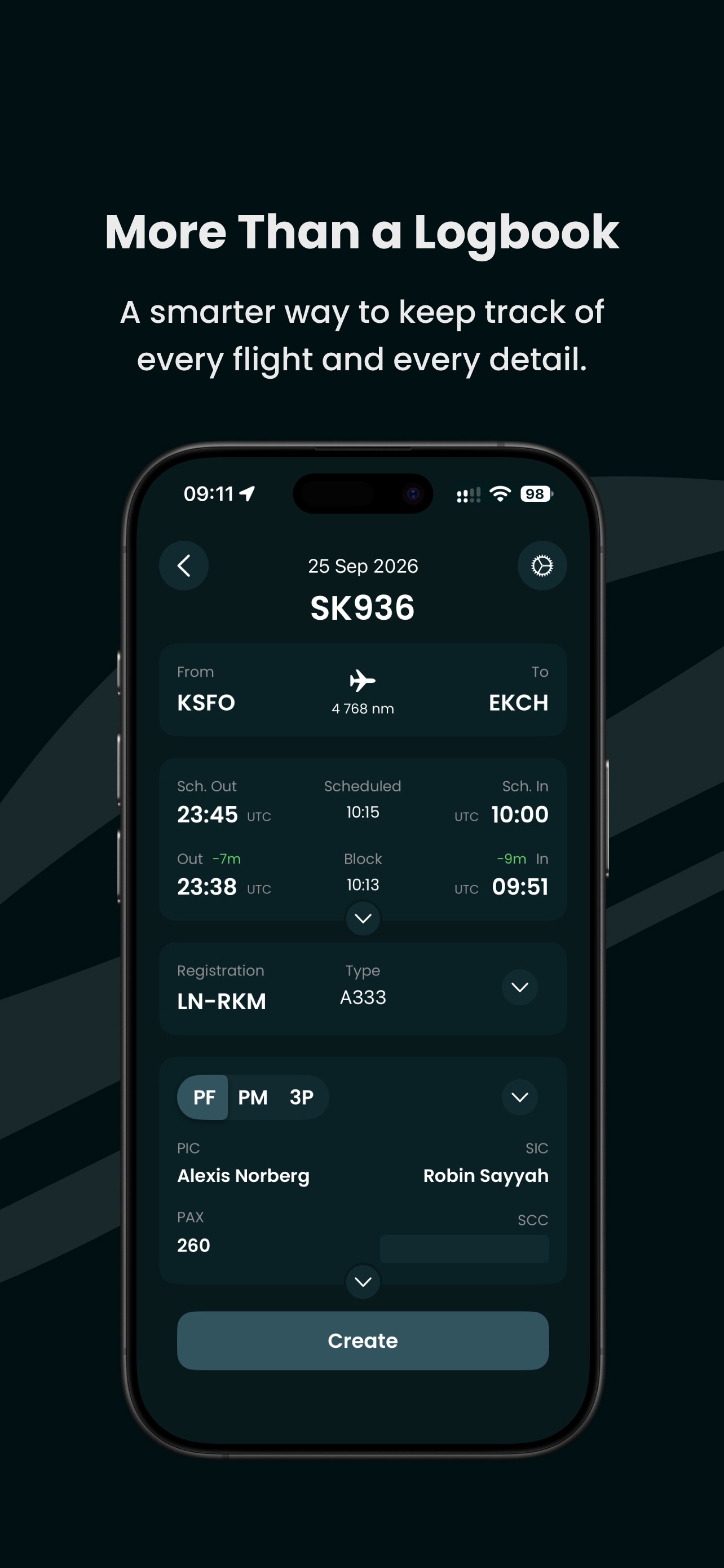 Screenshot 1 of Tid - Logbook