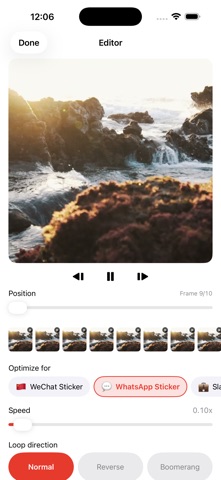 App screenshot