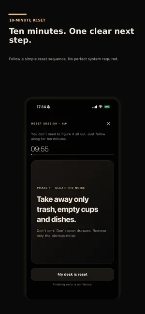 Desk Reset: Declutter & Focus screenshot 2