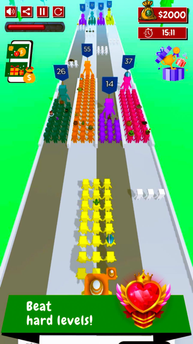 Crowd Control- Mob Run Screenshot