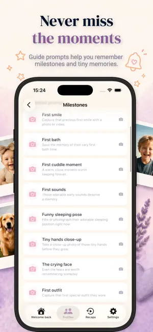 Milies: Baby Memory Journal screenshot 3