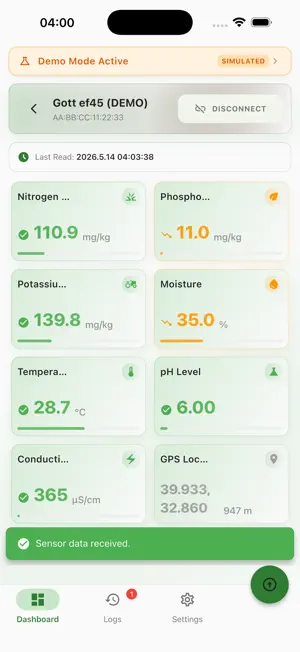 Soil Scanner One screenshot 1