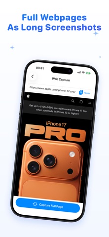 Long Stitch-Screenshot Merge iPhone screenshot