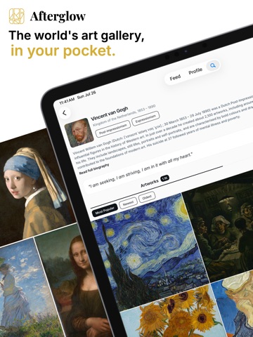 Afterglow Art: Eternal Gallery iPad screenshot