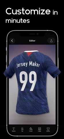 Soccer Jersey Maker: FCKit screenshot