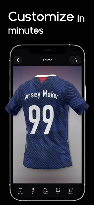 Football Jersey Maker: FC Kit screenshot 2 of 5