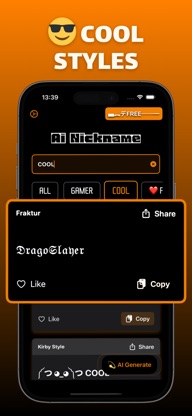 Nickname Generator for Gamer screenshot 3