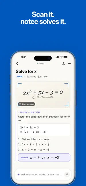 notee: AI Notes & Summaries screenshot 2