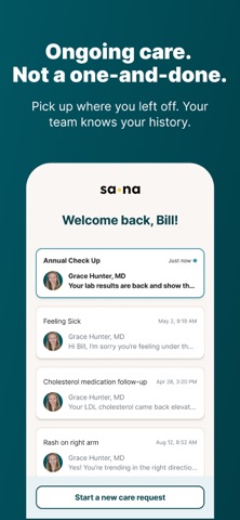 Sana Benefits iPhone screenshot