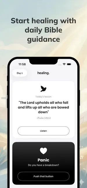 healing: no contact tracker screenshot 2