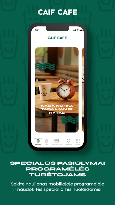 Caif Cafe Screenshot