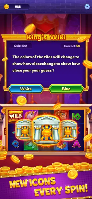 King's Quiz Reel screenshot 1