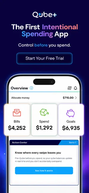 Qube Money: Envelope Budgeting screenshot 1