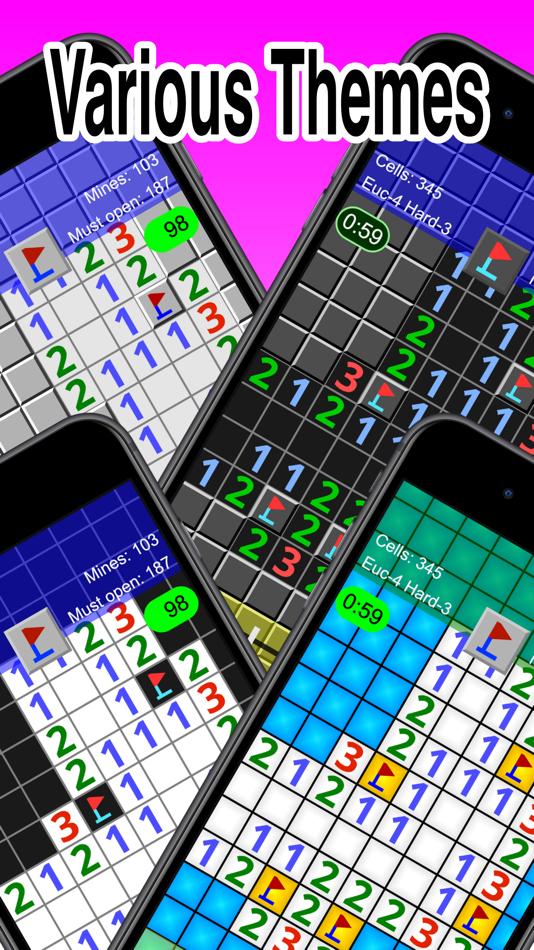 #7. Non-Euclidean Minesweeper (iOS) 由: Sci-Tech Binary Ltd. Co.
