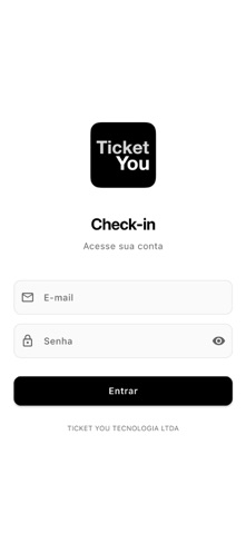 TICKET YOU - Check-in screenshot