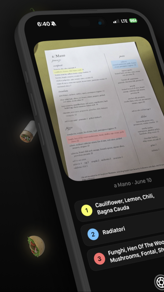 #2. crunchy tomatoes menu scanner (iOS) 게시자: Coda Labs Incorporated