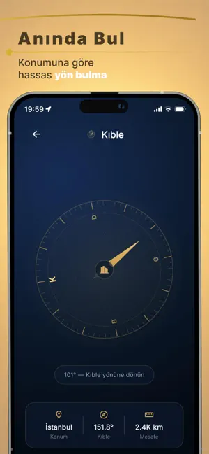 Nur: Namaz Vakti ve Ezan iPhone screenshot 6