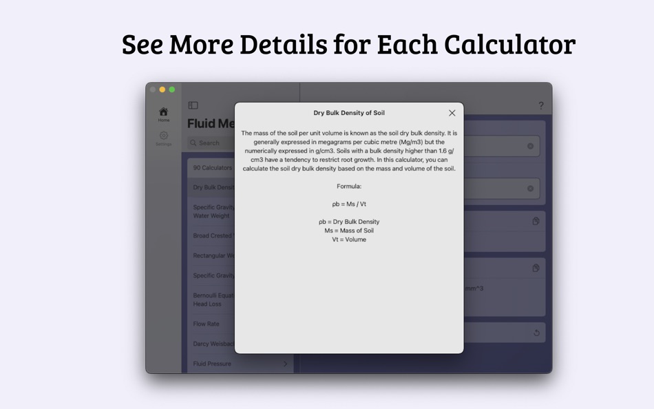 #3. Fluid Mechanics Calculator (macOS) 게시자: loay setrak