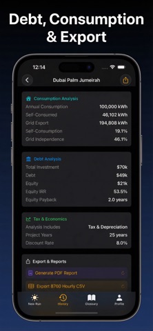 Solar PV Analysis Screenshot 7 of 8