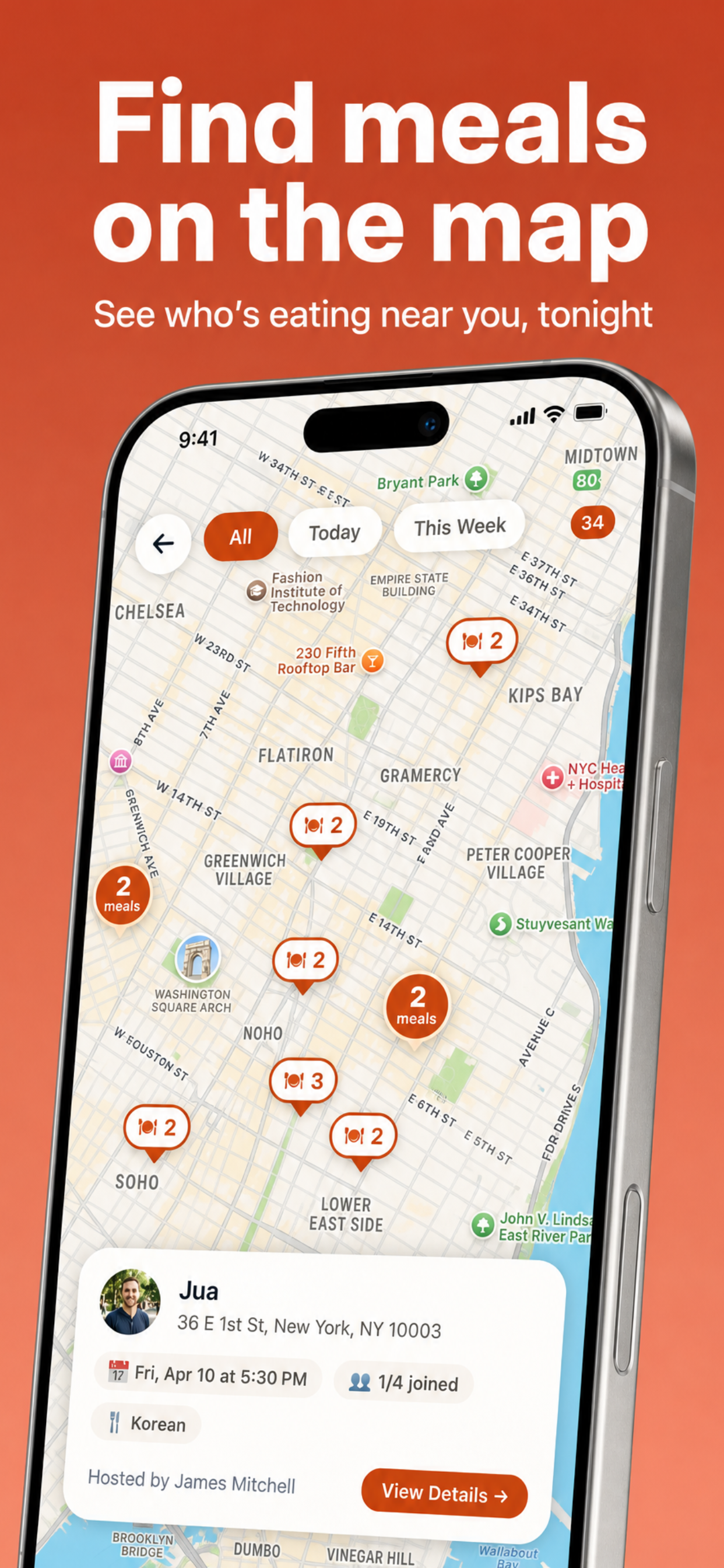 TableMesh: Food Event Planner