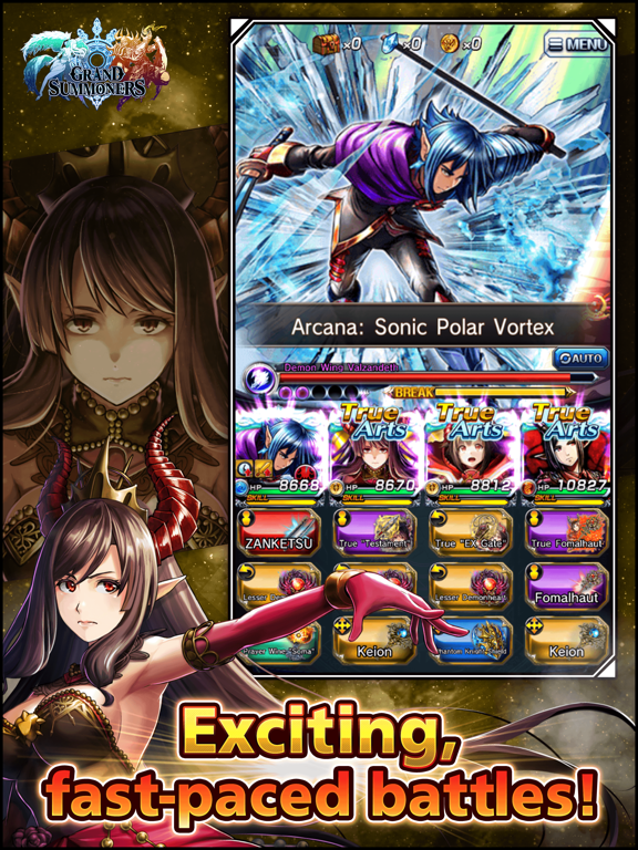 Screenshot #5 pour Grand Summoners - Anime RPG