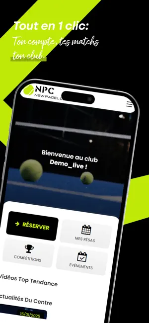 NEW PADEL CLUB screenshot 3