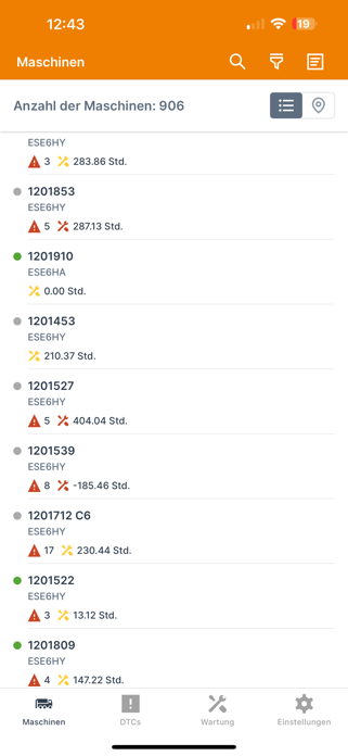 RSP CONNECT mobile Screenshot 1 of 6