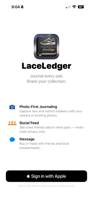 LaceLedger Screenshot 1 of 10