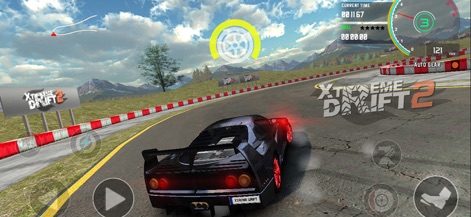 Xtreme Drift 2 - The app delivers an authentic drifting experience with realistic tire smoke effects and highly detailed track textures.