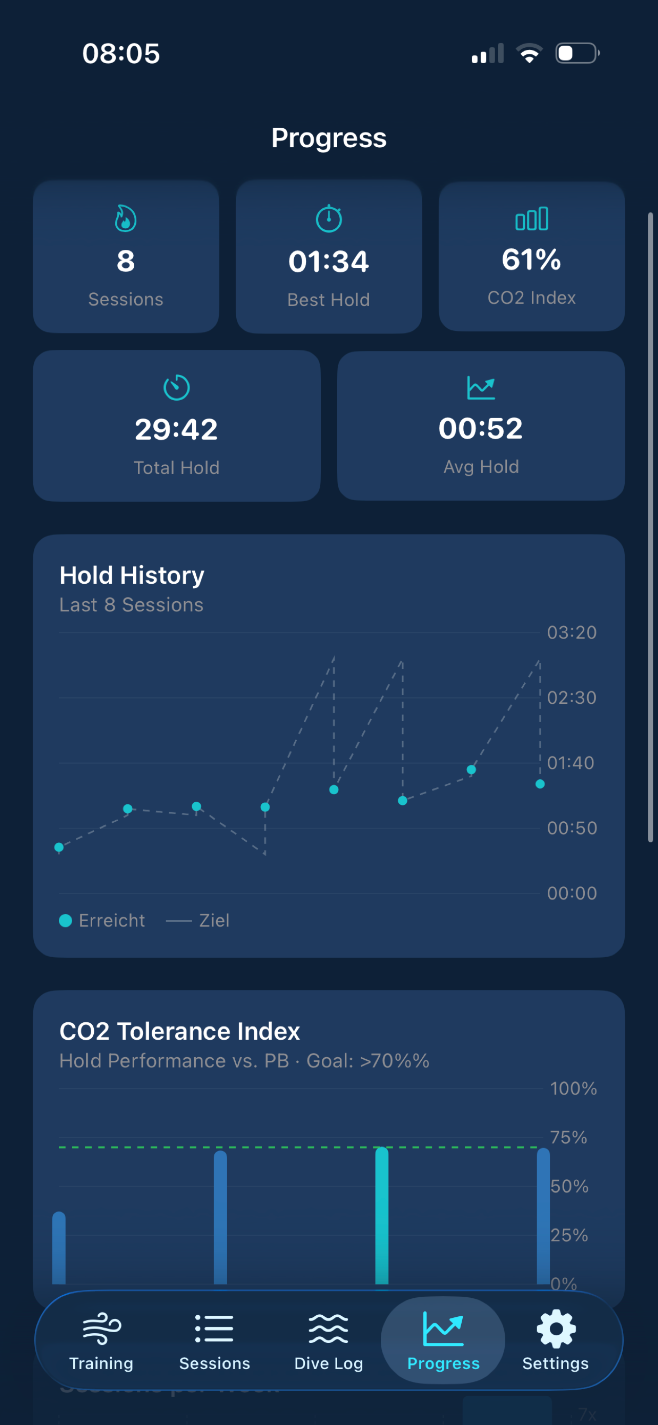 Nautive – Freediving Trainer screenshot 4