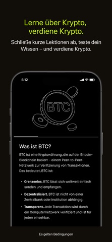 Robinhood: Krypto; 5% Euro screenshot