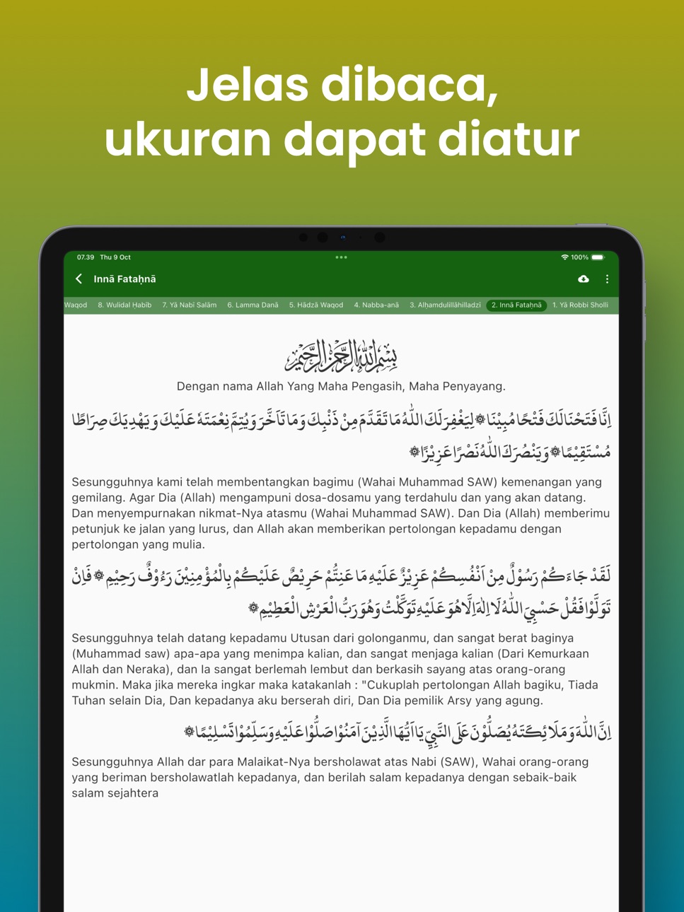 iPad screenshot