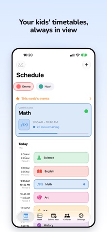 KidsPlaner: School Timetable Screenshot 1 of 7