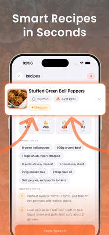 Recipe Maker: Fridge to Plate Screenshot 2 of 5