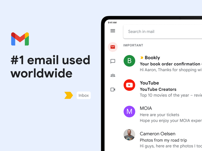 ‎Gmail - Email by Google Screenshot