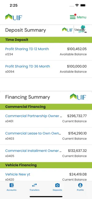 MyUIF screenshot 2