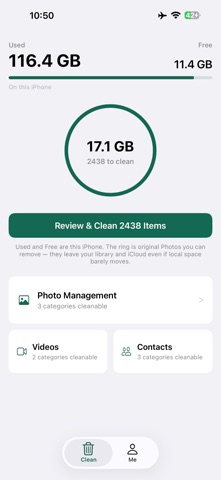 Clean Space - Phone Cleaner Screenshot 1 of 6
