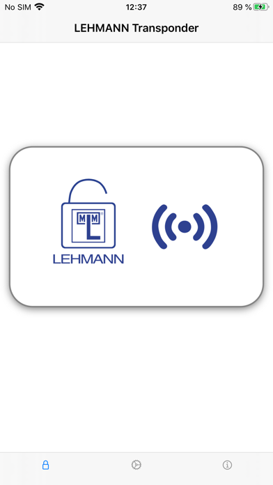 LEHMANN Transponder iPhone screenshot