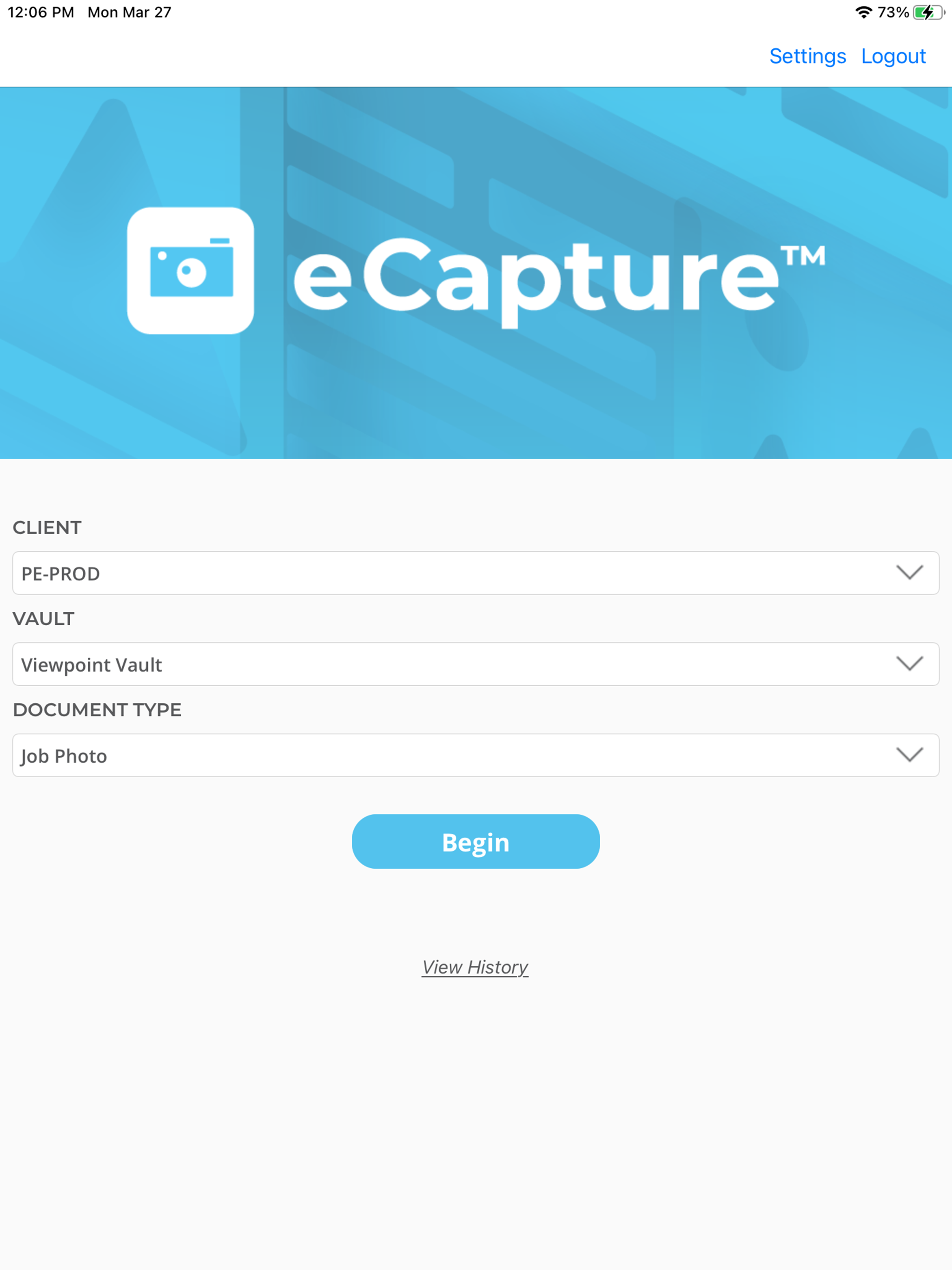 Paperless eCapture