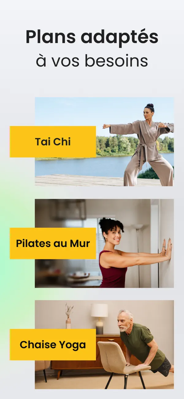 Screenshot #2 pour Yoga-Go Pilates, Yoga, Tai Chi