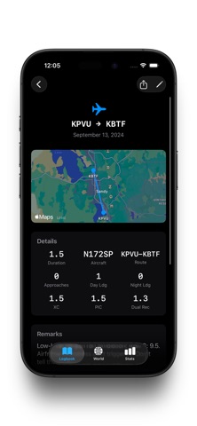 Squawk: Pro Pilot Logbook screenshot