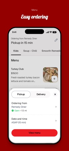 Remedy Diner iPhone screenshot