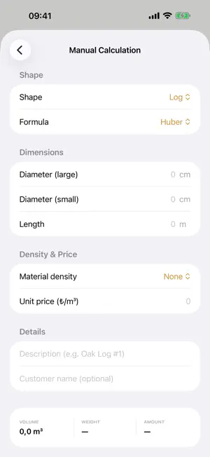 Kübaj+: m³ Calc & PDF Quote screenshot 3