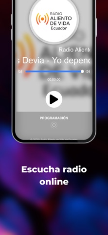 Radio Aliento de Vida Ecuador screenshot